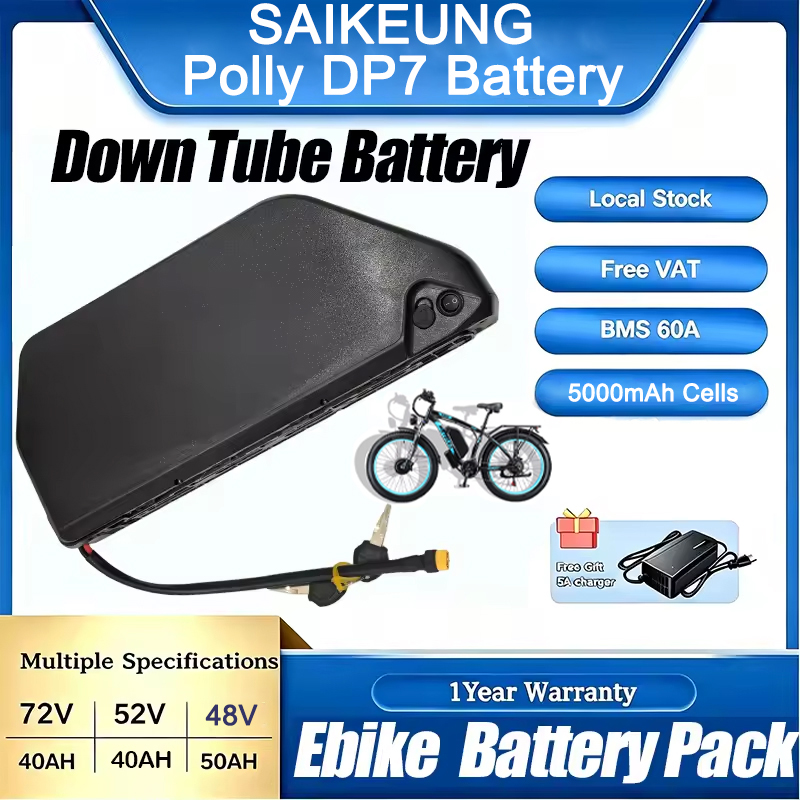 Hailong Polly DP7 E-Bike Downt - 60V 30Ah 21700 Battery Pack recension och pris