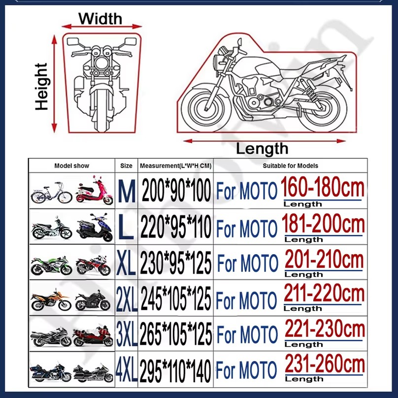 High Search Motorcycle Cover E - Electric Scooter Rain Cover recension och pris