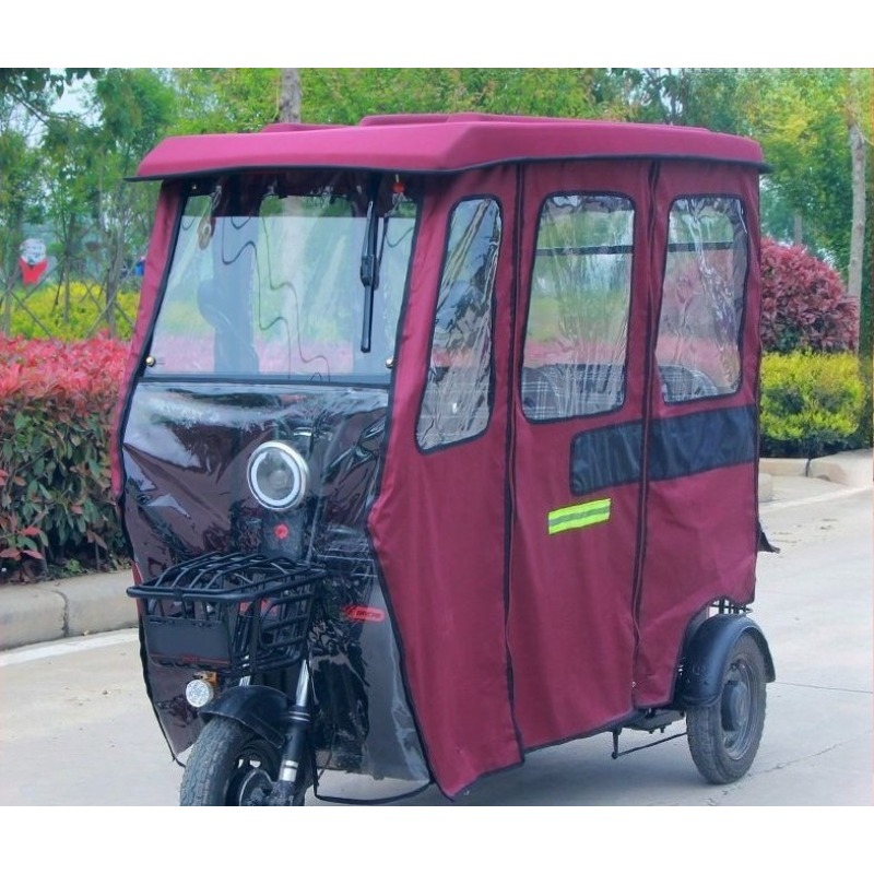 Closed Tarpaulin Motorcycle El - Electric Scooter Rain Cover recension och pris