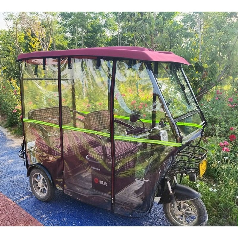 Closed Tarpaulin Motorcycle El - Electric Scooter Rain Cover recension och pris