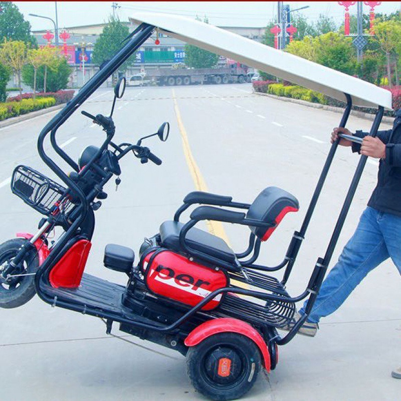 Closed Tarpaulin Motorcycle El - Electric Scooter Rain Cover recension och pris