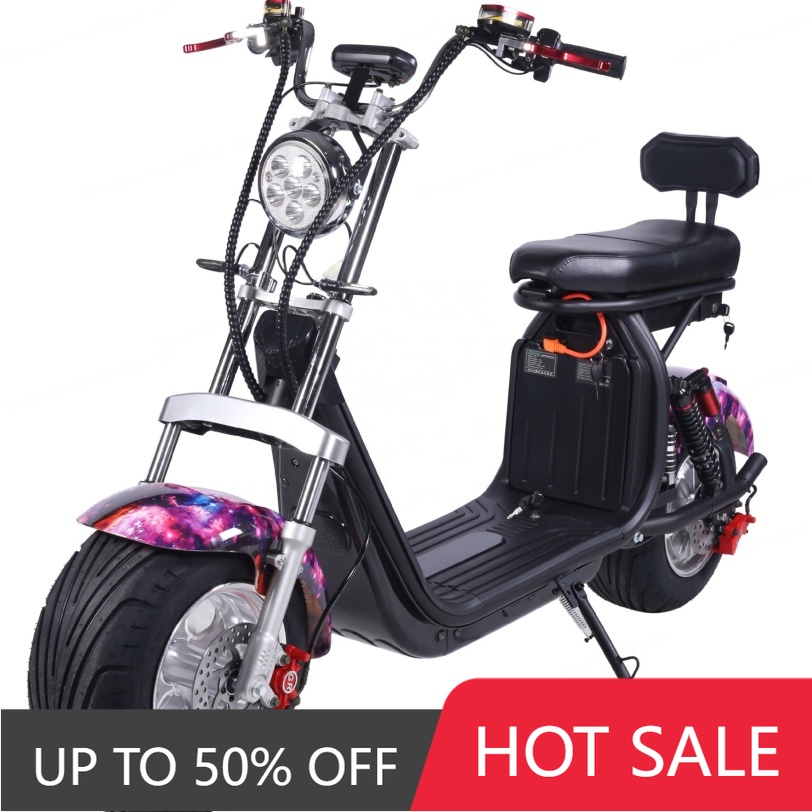 RRE CityCoco 60V 20ah Fat Tire - Electric Scooter Adults recension och pris
