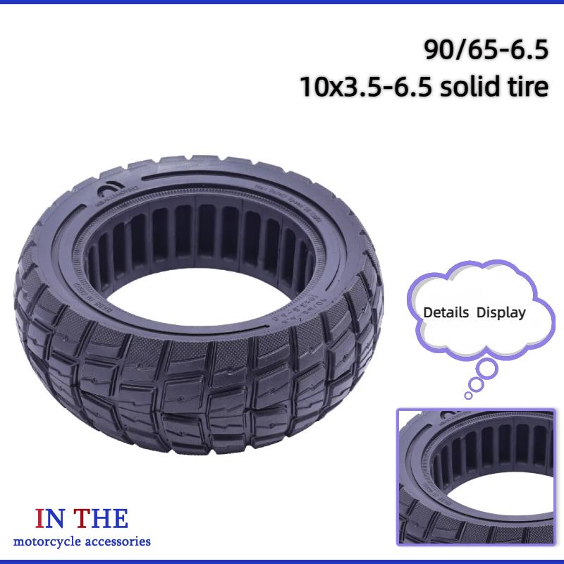 NEW 90/65-6.5 10x3.5-6.5 Solid - Scooter Tire recension och pris